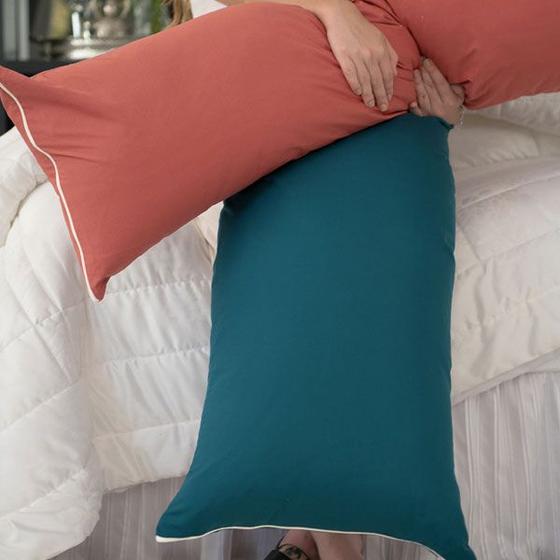 Imagem de Fronha Avulsa Para Travesseiro De Corpo Abraço Colors Lavive
