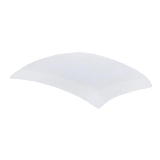Imagem de Fronha Cetim 300 Fios Damask Stripes Branco 50X70Cm