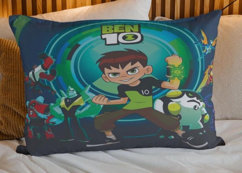 Imagem de Fronha Infantil Capa de Travesseiro Ben 10