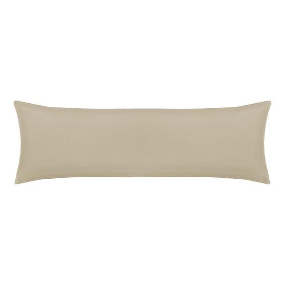 Imagem de Fronha para Body Pillow Altenburg Toque Acetinado 40cm x 1,30m  Bege