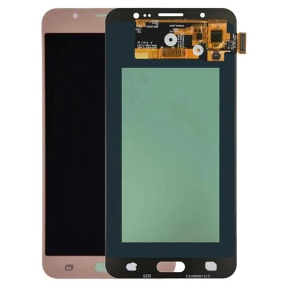 Imagem de Frontaldisplay com touch  compatível  j710/ j7 metal incell dourado