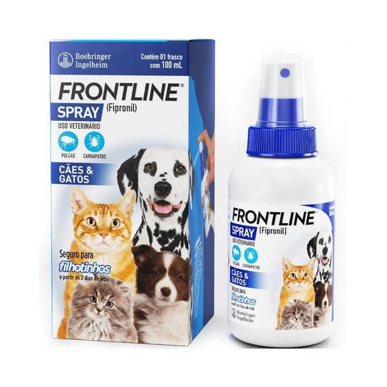 Imagem de FRONTLINE SPRAY - frasco com 100ml - Boehringer Ingelheim