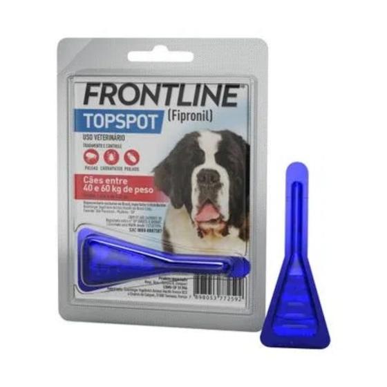 Imagem de Frontline top spot antipulgas para cães de 40 a 60kg