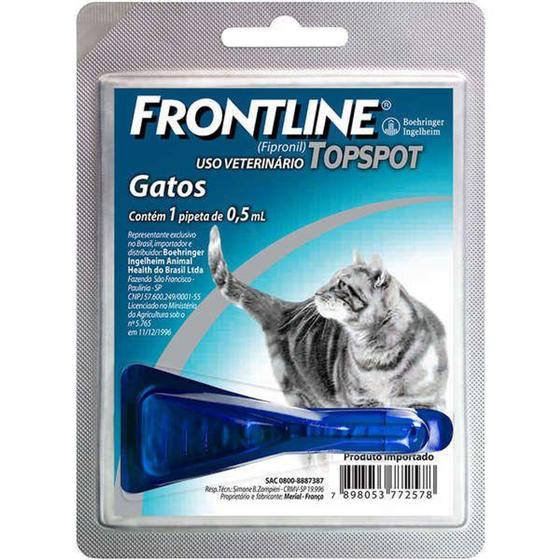 Imagem de Frontline top spot gatos - Boehringer Ingelheim
