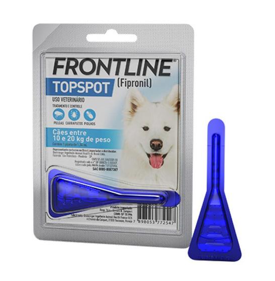 Imagem de Frontline Topspot Cães 10 - 20kg Pipeta 1,34ml