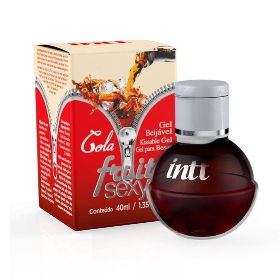 Imagem de Fruit Sexy Gel Beijável Sabor Cola 40ml Intt