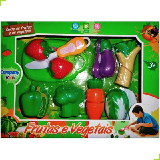 Imagem de Frutas E Vegetais Crec Crec Aprenda Brincando BRQ 0418