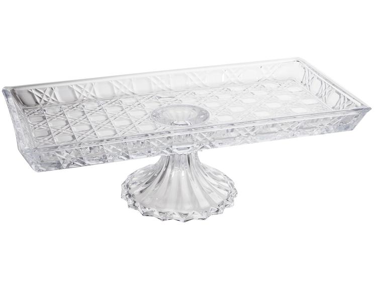 Fruteira de Mesa de Vidro Haus Concept Retangular Pavillion Transparente Menor preço em Fruteira de Mesa de Vidro Haus Concept Retangular Pavillion Transparente