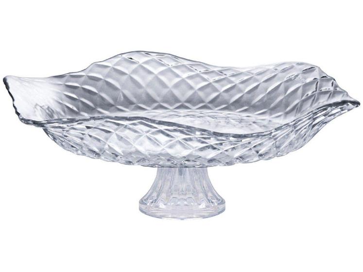 Fruteira de Mesa de Vidro Ruvolo New Gourmet - Cristaleira - Fruteira ...