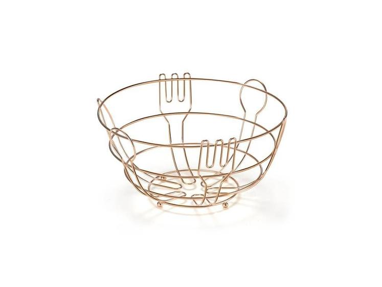 Imagem de Fruteira mesa linha querida rose gold arthi