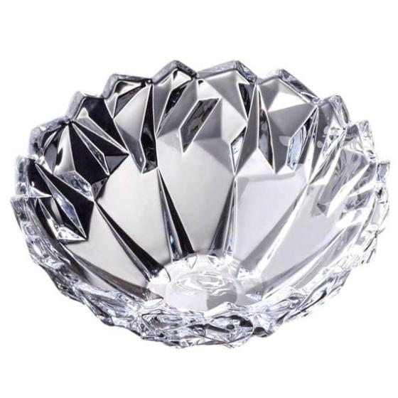 Imagem de Fruteira Tigela De Vidro Cristal Para Centro de Mesa 24cm