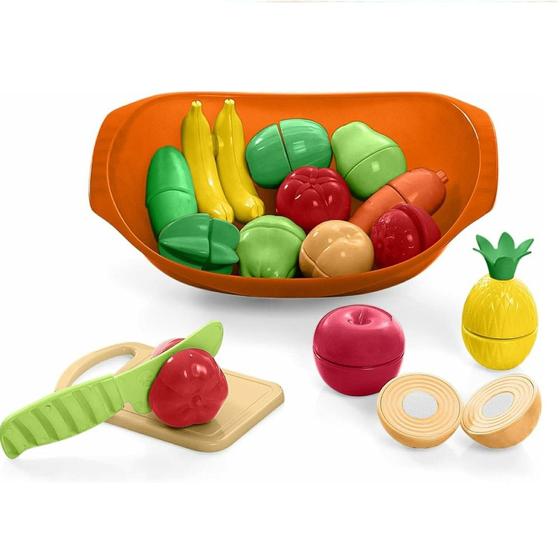 Frutinhas e Legumes de Brinquedo Nutri Cozinha Sortidos - Calesita Menor preço em Frutinhas e Legumes de Brinquedo Nutri Cozinha Sortidos - Calesita