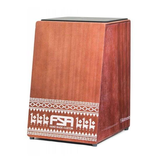 FSA Cajon Inclinado Latin FL11 Mogno Cajon Magazine Luiza