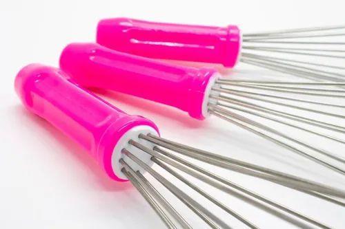 Fue Foet Batedor Bolo Ovos Profissional 30 cm Inox Pink Menor preço em Fue Foet Batedor Bolo Ovos Profissional 30 cm Inox Pink