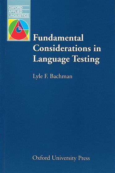 Imagem de Fundamental Considerations Language Testing - Oxford Applied Linguistics - Oxford University Press - ELT