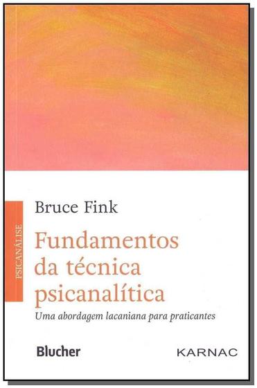 Imagem de Fundamentos da técnica psicanalítica - BLUCHER                                           