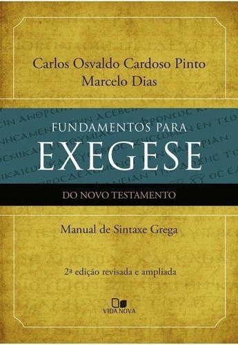 Imagem de Fundamentos Para Exegese Do Nt - 2ª Ed. - Editora Vida Nova