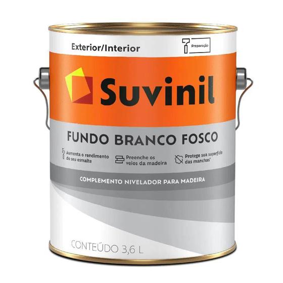 Imagem de Fundo Branco Fosco Suvinil  3,6L