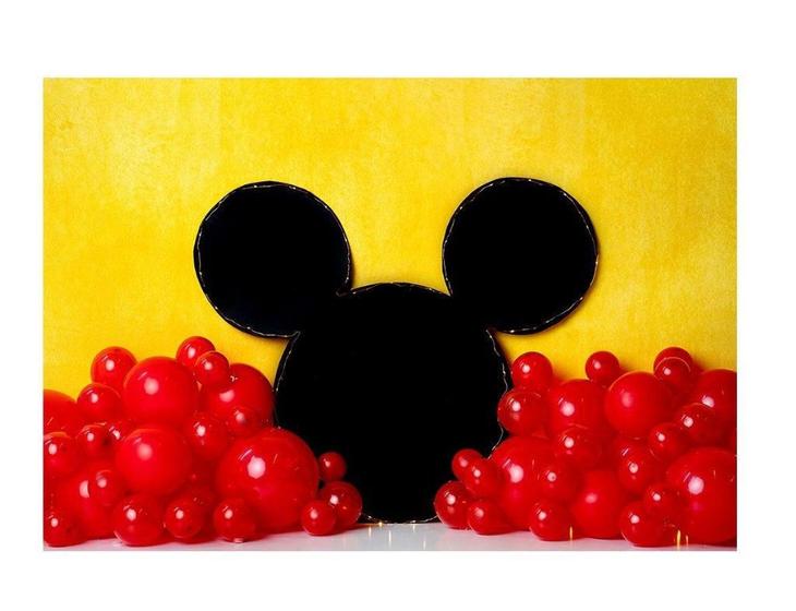 Imagem de Fundo Fotográfico Newborn Mickey 2,6X1,7 Ffm-505