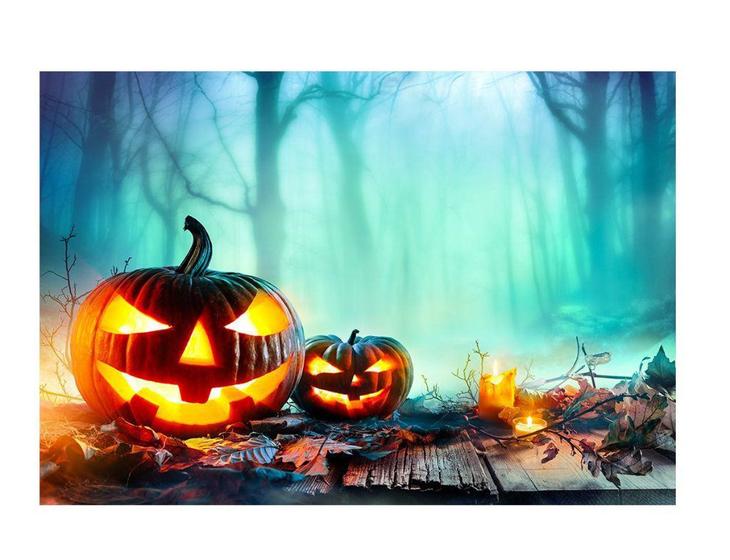 Imagem de Fundo fotográfico Tecido Sublimado Newborn 3D Halloween 2,20x1,50 WFF-843