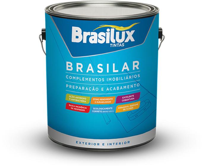 Imagem de Fundo Preparador Para Paredes Base DÁgua  3,6 Lts - Brasilux - SL 460000402 - Unitário