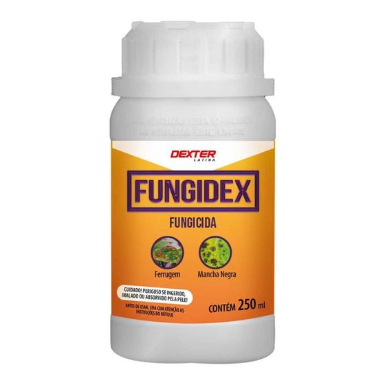 Imagem de Fungidex 250ml Controle De Doenças E Pragas De Jardim - Dexter