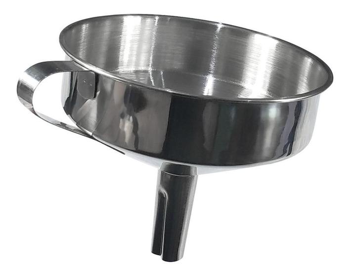 Imagem de Funil Inox Reto 12 Cm