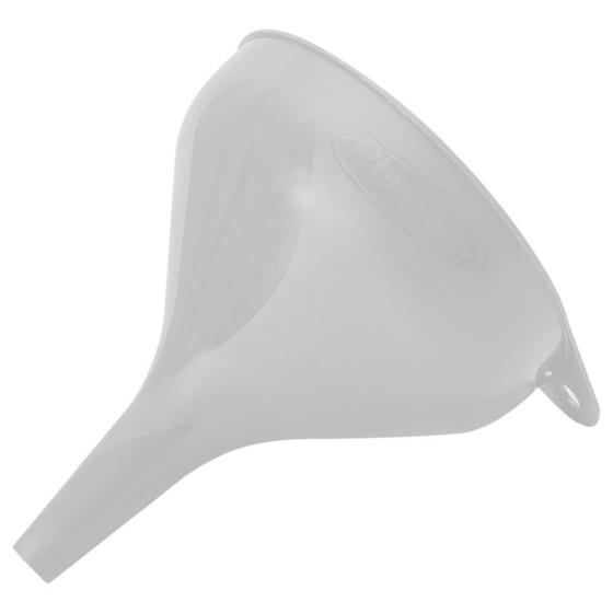 Imagem de Funil Médio Plastico Branco 12cm Plasvale