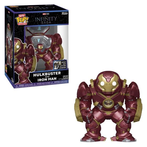 Imagem de Funko Bitty Pop Marvel Infinity Saga Hulkbuster com Iron Man
