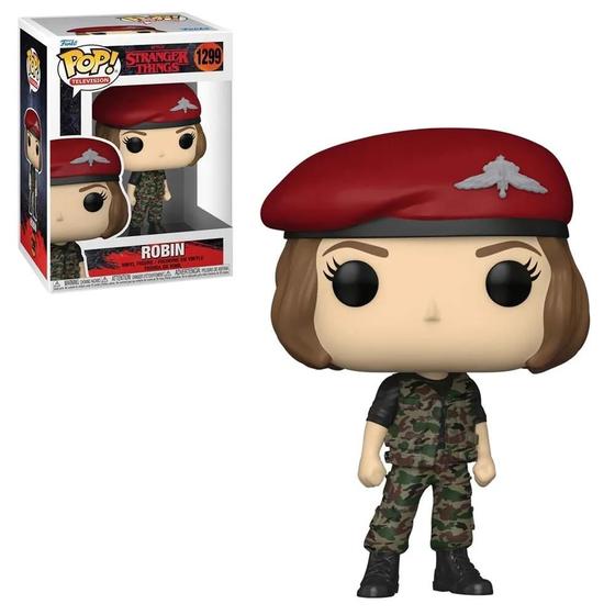 Imagem de Funko pop 1299 - robin hunter (stranger things)