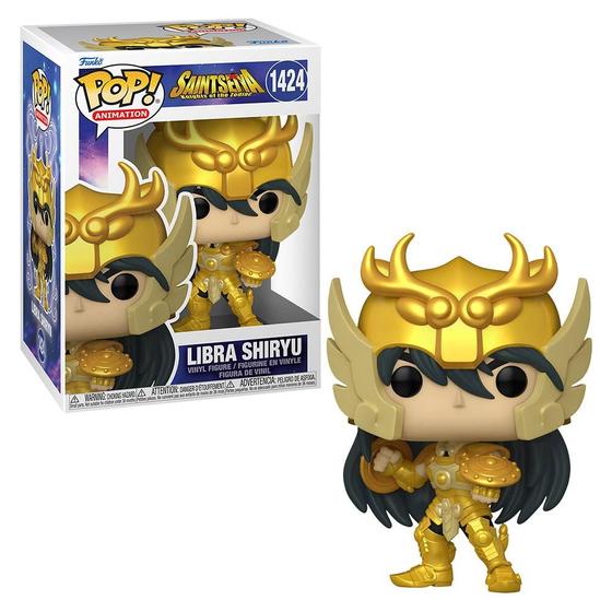 Imagem de Funko pop 1424 - libra shiryu (cavaleiros do zoodiaco)