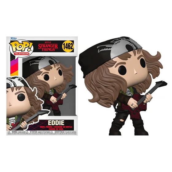 Imagem de Funko Pop 1462 - Eddie W/ Guitar (Stranger Things)