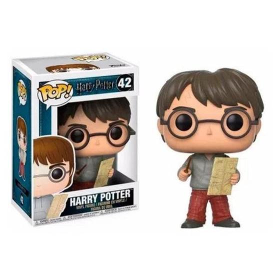 Imagem de Funko Pop 42 Harry Potter Harry Marauders com Mapa do Maroto