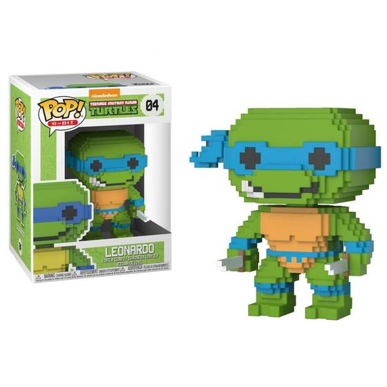 Imagem de Funko Pop! 8-Bit Turtles Ninja Leonardo 04