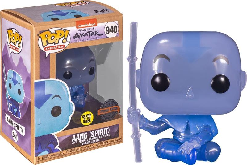 Imagem de Funko POP! Animação Avatar O Último Dobrador de Ar 940  Aang Spirit Glow-in-The-Dark Exclusive