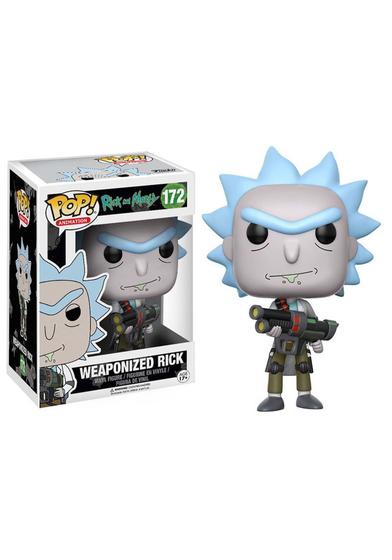 Imagem de Funko Pop! Animação Rick and Morty - Weaponized Rick (Estilos Variados)