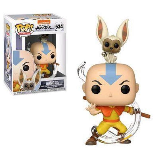 Imagem de Funko Pop Animation:Avatar The Last Airbender - Aang with Momo534