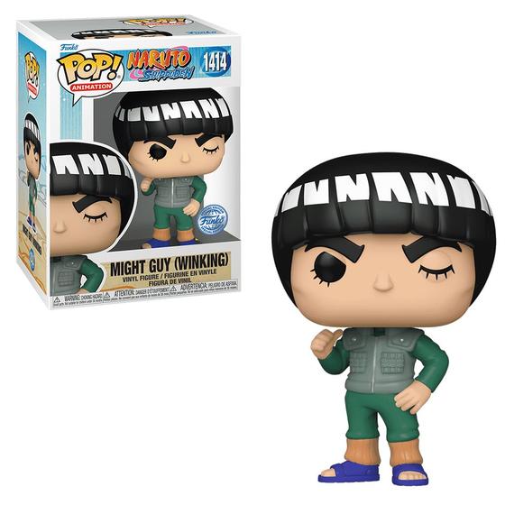 Imagem de Funko Pop! Animation Naruto Shippuden Might Guy Winking 1414 Exclusivo