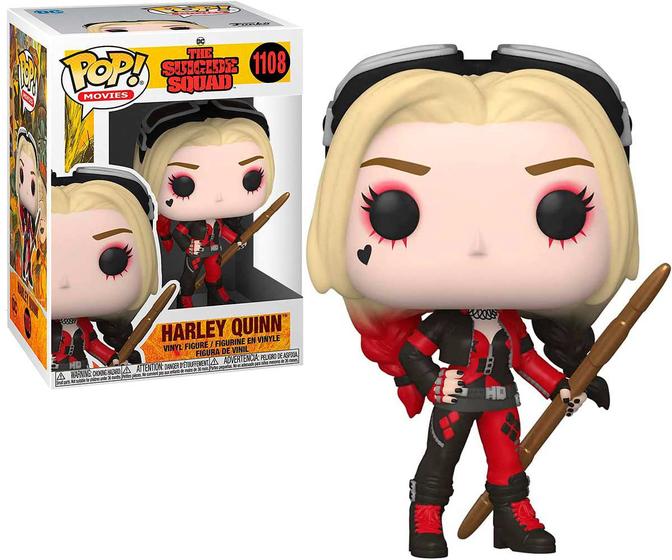 Imagem de Funko Pop Arlequina Harley Quinn 1108 O Esquadrão Suicida