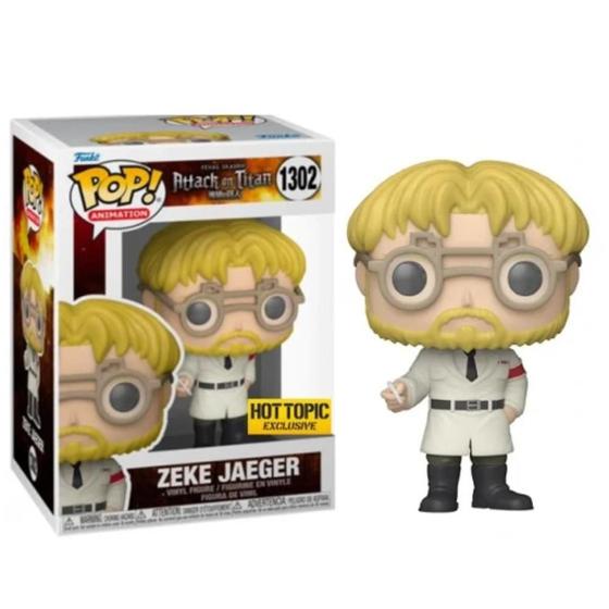 Imagem de Funko Pop Attack On Titan 1302 Zeke Jaeger Exclusive