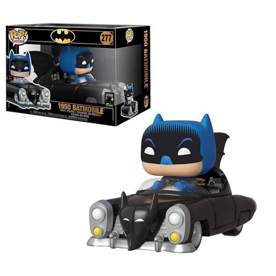 Imagem de Funko Pop Batman 80th 277 1950 Batmobile with Batman