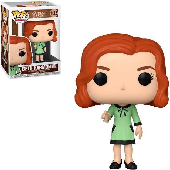 Imagem de Funko Pop Beth Harmon With Rook 1122 Queen's Gambit