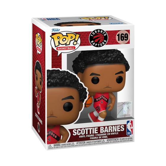 Imagem de Funko Pop! Boneco Scottie Barnes do Toronto Raptors da NBA 10,8 cm