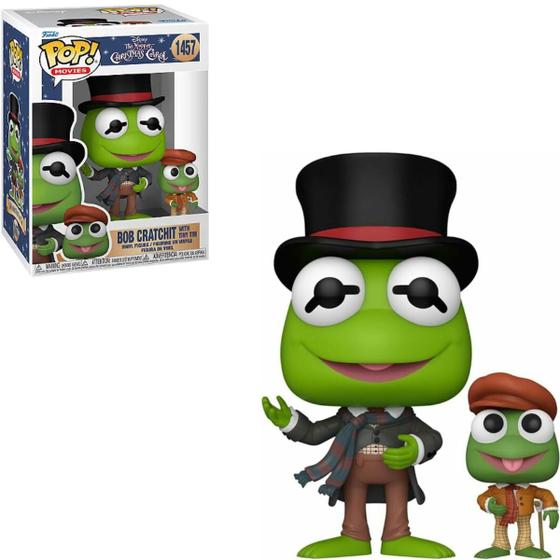 Imagem de Funko Pop Caco Bob Cratchit 1457 Pop! The Muppet Christmas