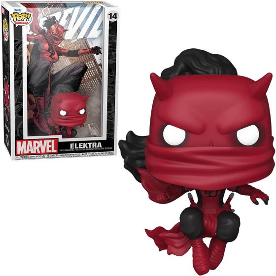 Imagem de Funko Pop! Capa de quadrinhos Marvel: Demolidor - Elektra