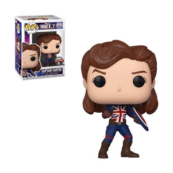 Imagem de Funko Pop! Captain Carter 875 Marvel: What If 55967