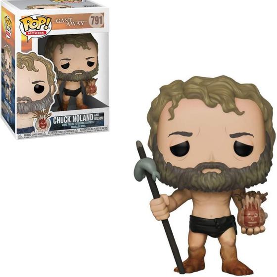 Imagem de Funko Pop Cast Away Náufrago 791 Chuck Noland e Wilson