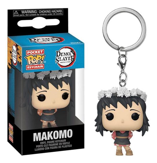 Imagem de Funko Pop Chaveiro Keychain Demon Slayer Makomo