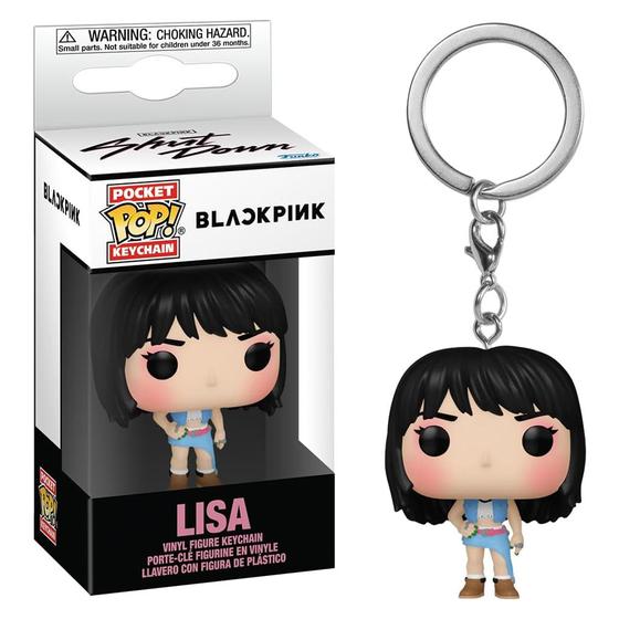 Imagem de Funko Pop! Chaveiro Keychain Rock Blackpink Lisa