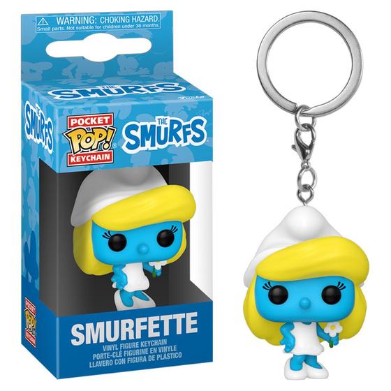 Imagem de Funko Pop! Chaveiro Keychain The Smurfs Smurfette